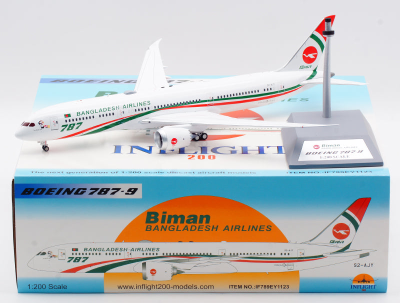 1:200 InFlight200 Biman Bangladesh Airlines B787-9 S2-AJY