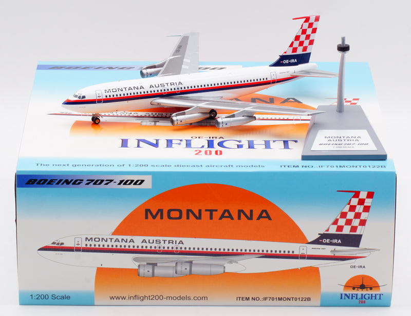 1:200 InFlight200 Montana Austria B707-100 OE-IRA