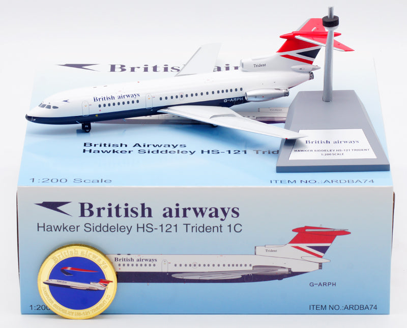 1:200 ARD Models Birtish Airways Hawker Siddeley HS-121 Trident 1C G-ARPH