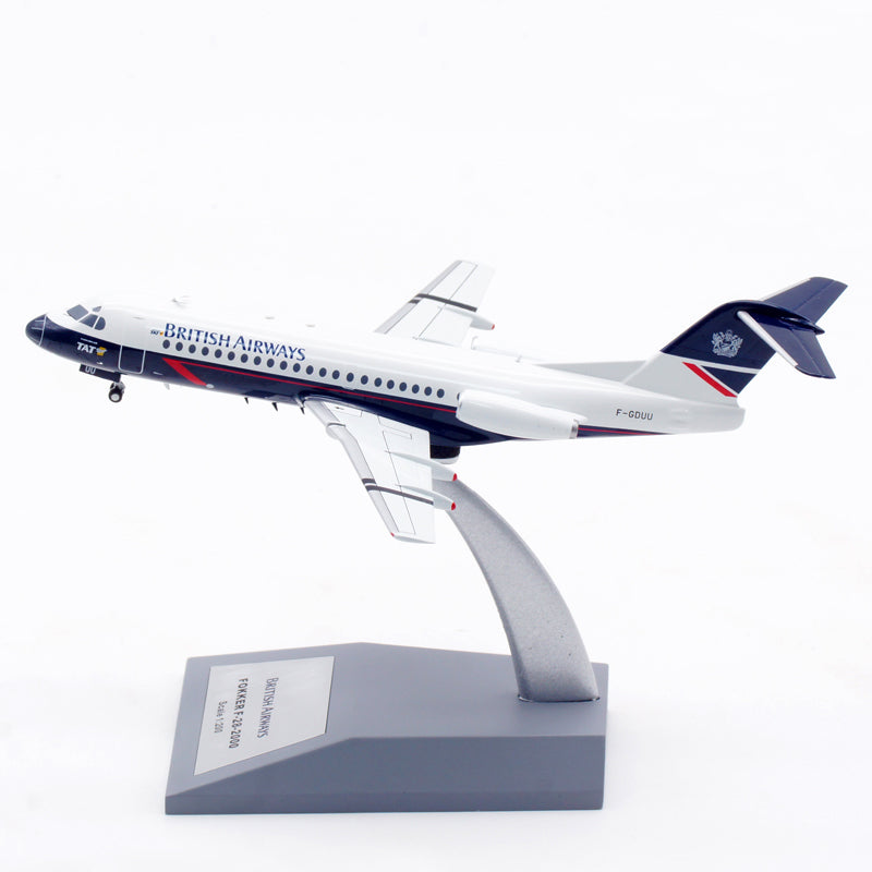 1:200 ARD Models Birtish Airways Fokker F-28-2000 F-GDUU