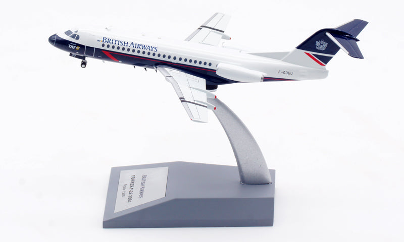 1:200 ARD Models Birtish Airways Fokker F-28-2000 F-GDUU