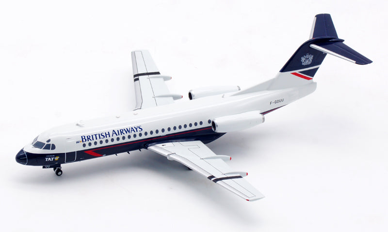 1:200 ARD Models Birtish Airways Fokker F-28-2000 F-GDUU