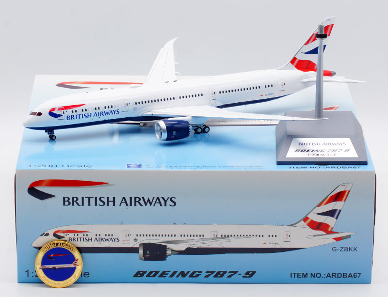 1:200 ARD Models Birtish Airways B787-9 G-ZBKK