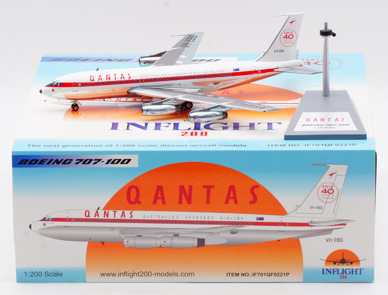 1:200 InFlight200 Qantas Airways B707-100 VH-EBG