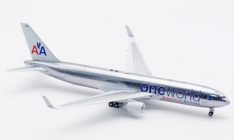 1:200 InFlight200 American Airlines B767-300 N395AN "One World" Diecast Aircraft Model With Stand
