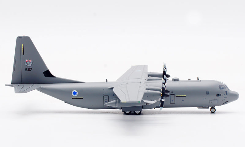 1:200 InFlight200 Israeli Air Force Lockheed C-130J 667 Diecast Aircraft Model