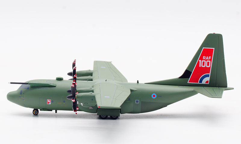 1:200 InFlight200 Royal Air Force LockheedC-130J ZH887 "100years" Aircraft Model