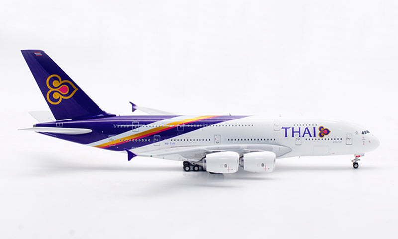 1:400 Aviation400 Thai Airways A380 HS-TUA Aircraft Model Free Tractor+Stand