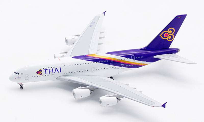 1:400 Aviation400 Thai Airways A380 HS-TUA Aircraft Model Free Tractor+Stand