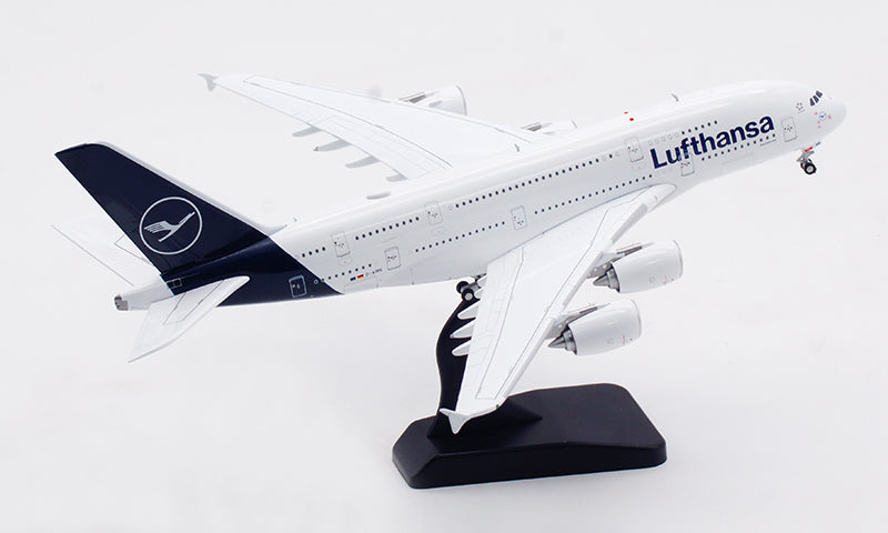 1:400 Aviation400 Lufthansa Airlines A380 D-AIMK Aircraft Model Free Tractor+Stand
