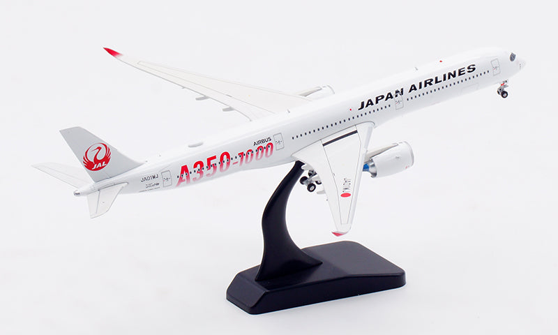 1:400 Aviation400 Japan Airlines A350-1000 JA01WJ Aircraft Model Free Tractor+Stand