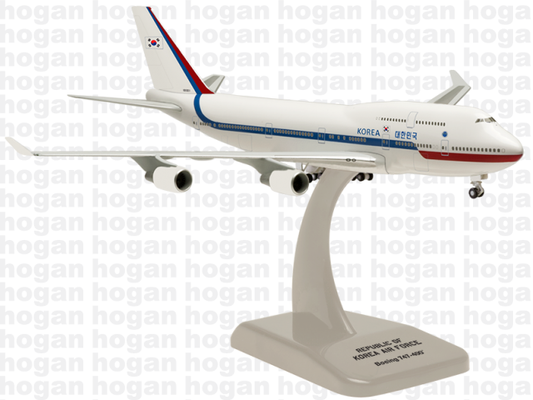 1:500 Hogan Wings Korea Government Boeing 747-400 Diecast Aircraft Model HG50013