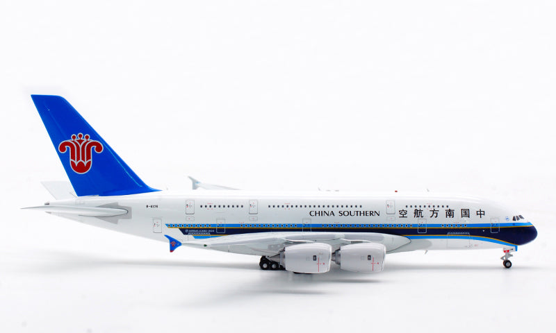1:400 Aviation400 China Southern Airlines A380 B-6136 Aircraft Model Free Tractor+Stand