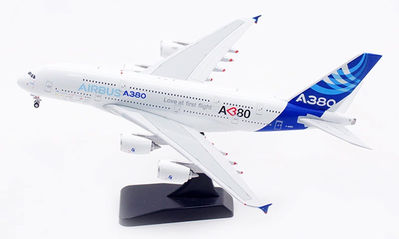 1:400 Aviation400 AV4188 Airbus A380 F-WWDD "Love at first Flight" Aircraft Model Free Tractor+Stand