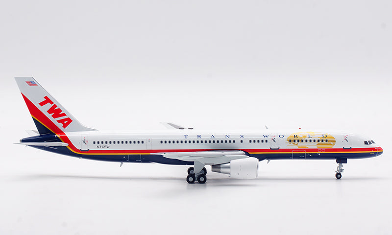 1:200 InFlight200 TWA B757-200 N712TW Aircraft Model With Stand