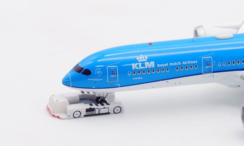 1:400 Aviation400 KLM B787-9 PH-BHO Aircraft Model Free Tractor+Stand