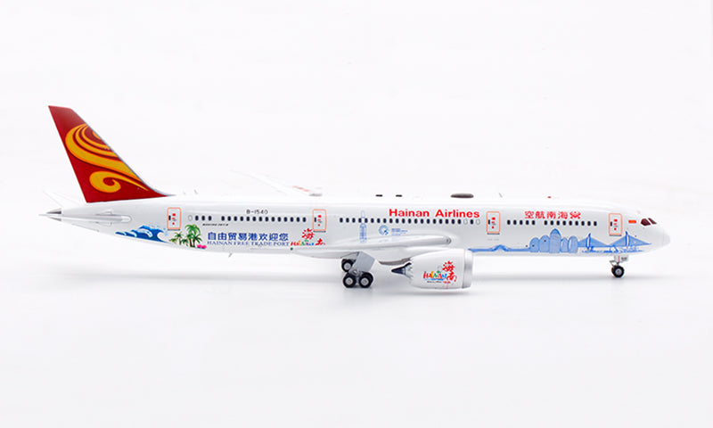 1:400 Aviation400 Hainan Airlines B787-9 B-1540 Aircraft Model FreeTractor+Stand