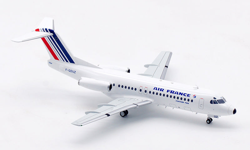 1:200 B-Models Air France Fokker F-28-4000 F-GDUZ Aircraft Model With Stand
