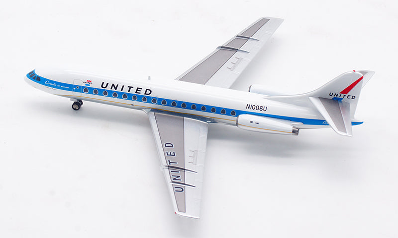 1:200 InFlight200 United Airlines Sud SE-210 N1006U Diecast Aircraft Model