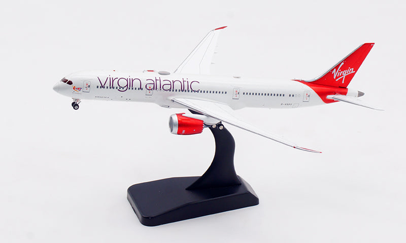 1:400 Aviation400 Virgin atlantic B787-9 G-VSPY Aircraft Model FreeTractor+Stand