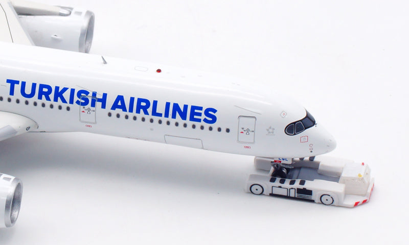 1:400 Aviation400 Turkish Airlines A350-900 TC-LGL Aircraft Model Free Tractor+Stand