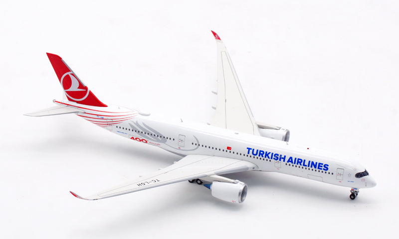 1:400 Aviation400 Turkish Airlines A350-900 TC-LGH Aircraft Model Free Tractor+Stand