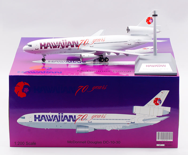 1:200 B-Models Hawaiian Airlines DC-10-30 N12061 Diecast Aircraft Model