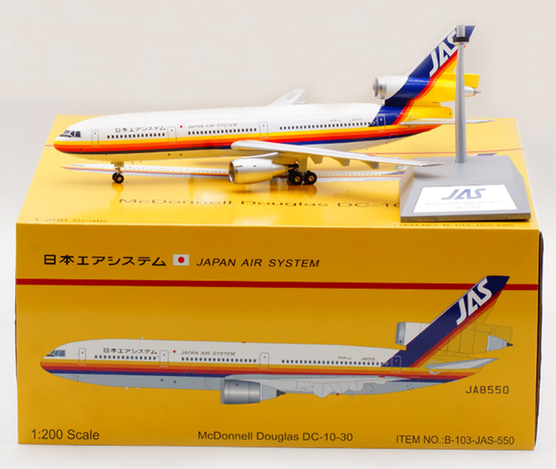 1:200 B-Models JAS McDonnell-Douglas DC-10-30 JA8550 Diecast Aircraft Model