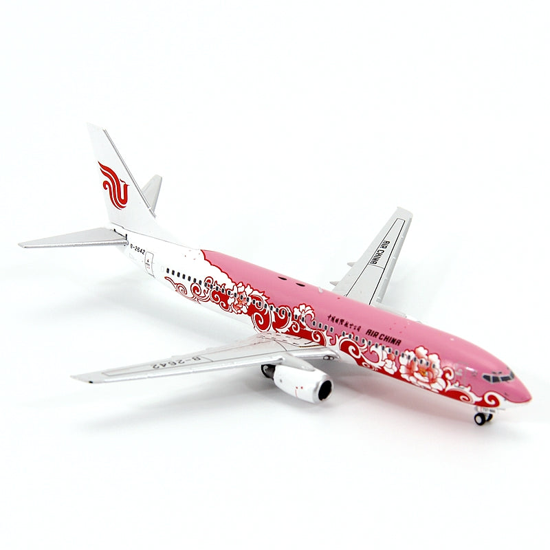 1:400 Geministar Air China B737-800 "Peony Livery" Aircraft Model+Free Tractor