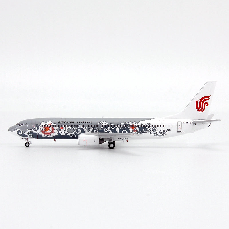 1:400 Geministar Air China B737-800 "Peony Livery" Aircraft Model+Free Tractor