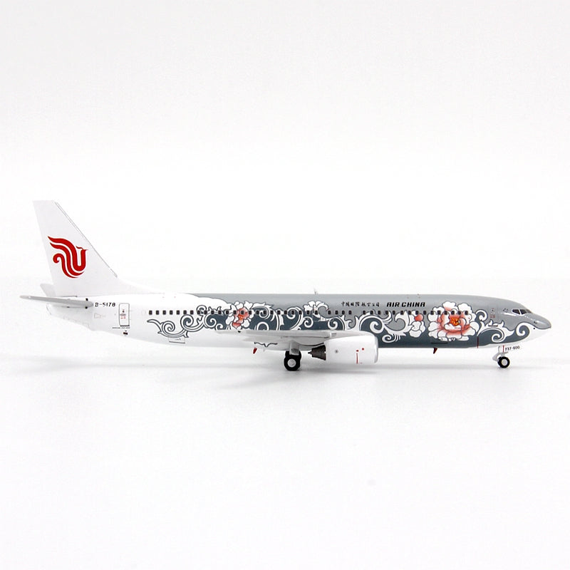 1:400 Geministar Air China B737-800 "Peony Livery" Aircraft Model+Free Tractor