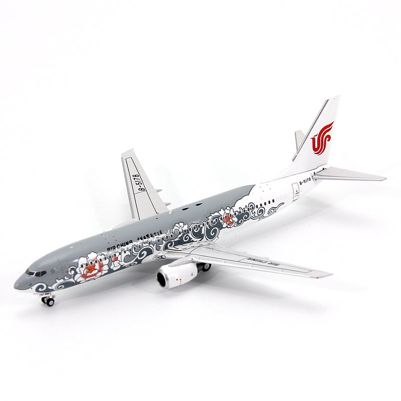 1:400 Geministar Air China B737-800 "Peony Livery" Aircraft Model+Free Tractor