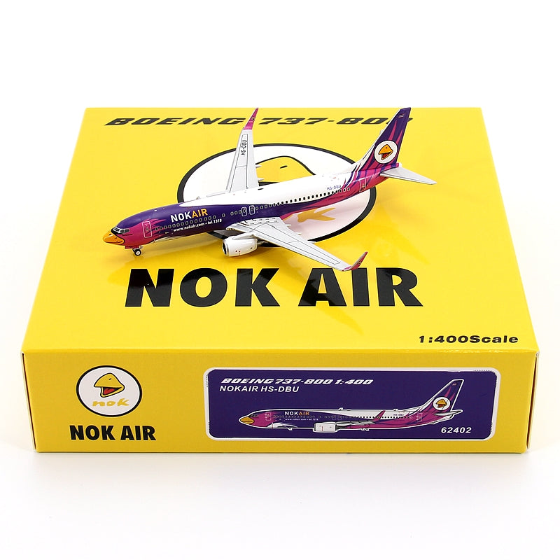 1:400 PandaModel 62402 NOK Air B737-800 HS-DBU Aircraft Model+Free Tractor