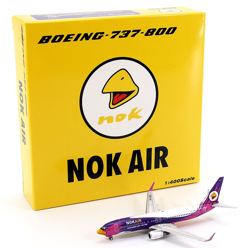 1:400 PandaModel 62402 NOK Air B737-800 HS-DBU Aircraft Model+Free Tractor