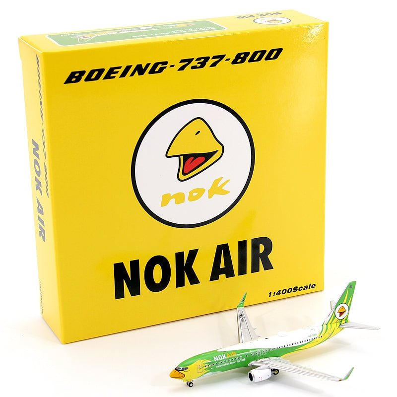 1:400 PandaModel 62401 NOK Air B737-800 HS-DBR Aircraft Model+Free Tractor