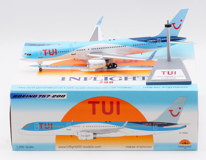 1:200 InFlight200 Tui Airways B757-200 G-OOBG Aircraft Model With Stand