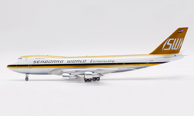 1:200 InFlight200 Seaboard World B747-200 N701SW Aircraft Model With Stand