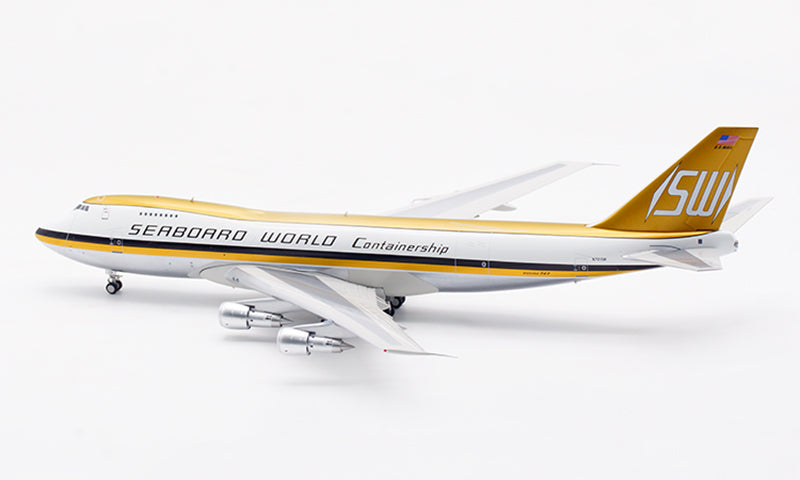 1:200 InFlight200 Seaboard World B747-200 N701SW Aircraft Model With Stand