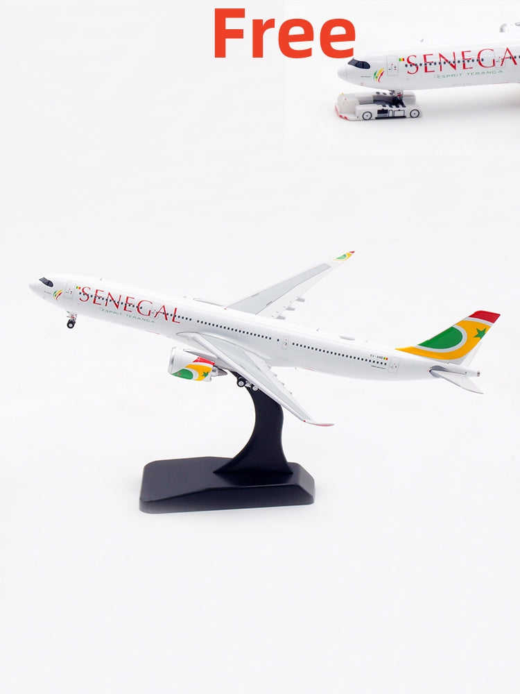 1:400 Aviation400 Senegal Airlines A330-900NEO 6V-ANB Aircraft Model Free Tractor+Stand