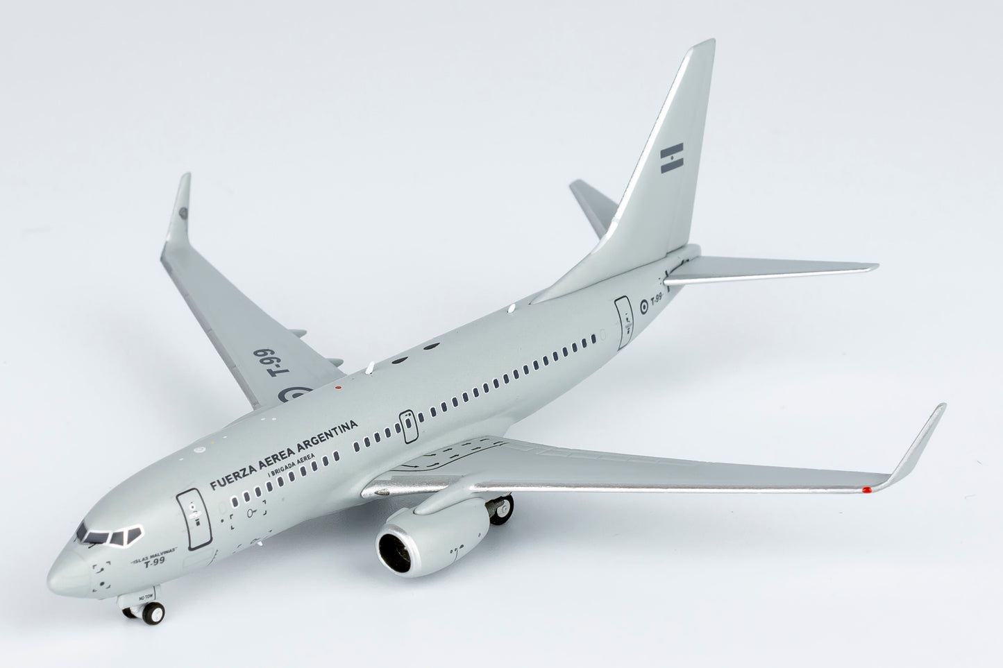 1:400 NG Models NG77048 Argentinean Air Force FAA Boeing 737-700 T-99 Aircraft Model+Free Tractor