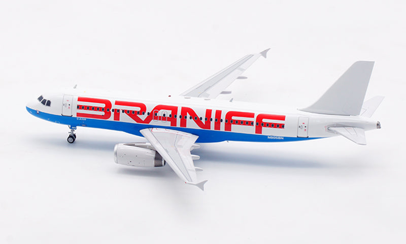 1:200 InFlight200 Braniff International Airways A320 N905BN Aircraft Model With Stand