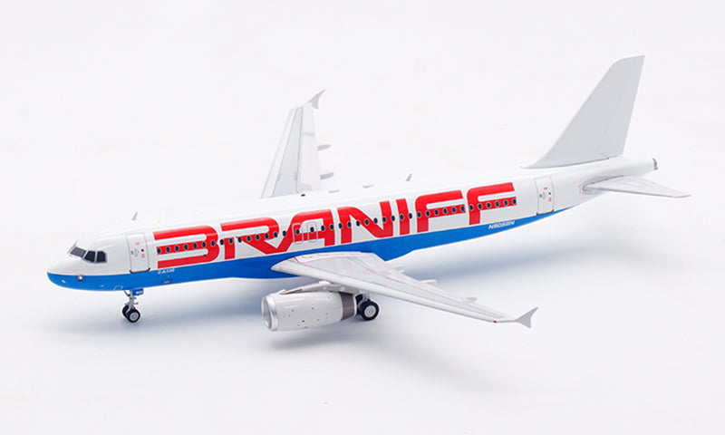 1:200 InFlight200 Braniff International Airways A320 N905BN Aircraft Model With Stand