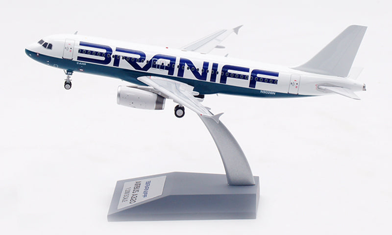 1:200 InFlight200 Braniff International Airways A320 N902BN Aircraft Model With Stand