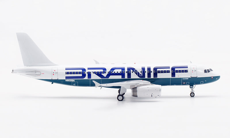 1:200 InFlight200 Braniff International Airways A320 N902BN Aircraft Model With Stand