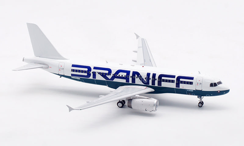 1:200 InFlight200 Braniff International Airways A320 N902BN Aircraft Model With Stand