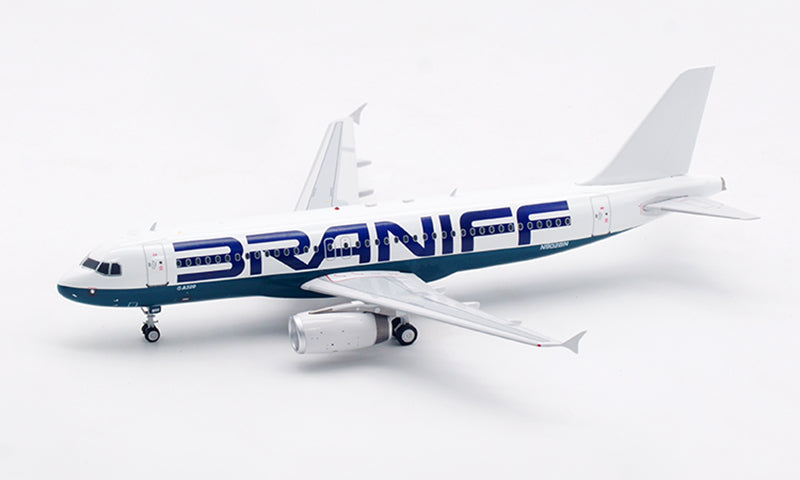 1:200 InFlight200 Braniff International Airways A320 N902BN Aircraft Model With Stand