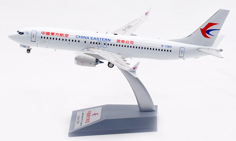 1:200 Aviation200 China Eastern B737-8MAX B-1380 Aircraft Model With Stand