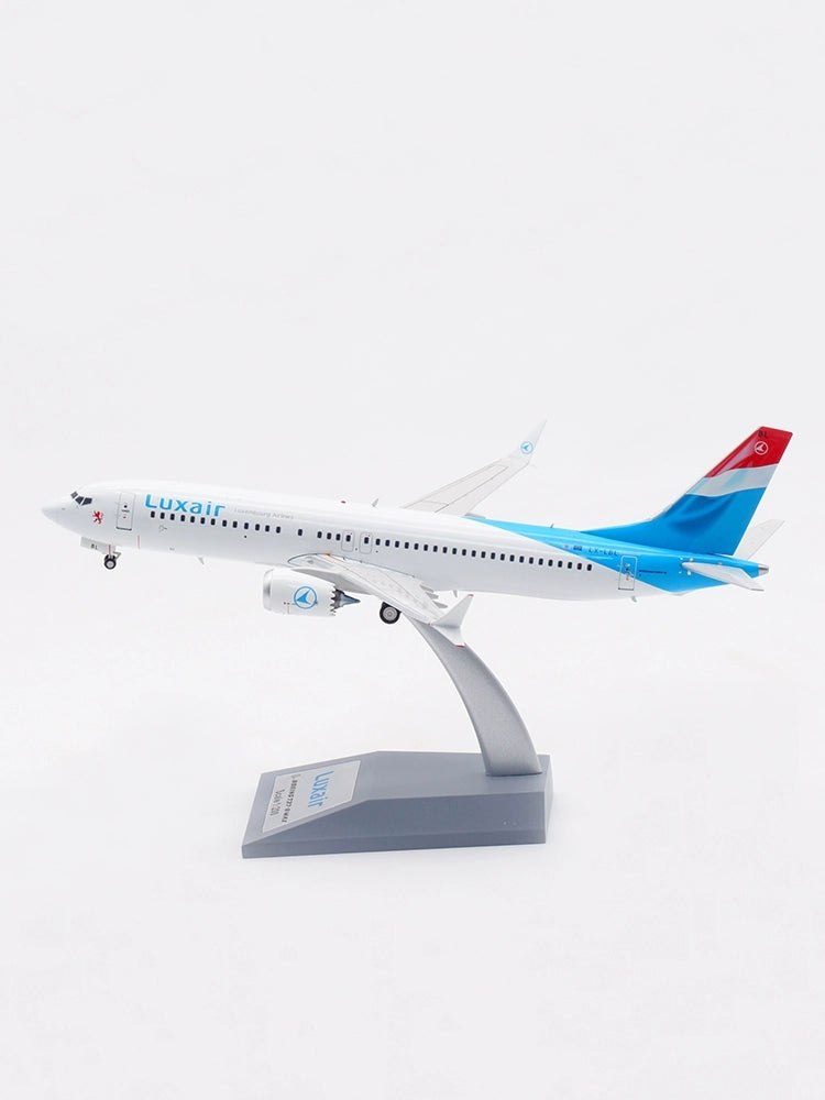 1:200 InFlight200 Luxair B737-8MAX LX-LBL Aircraft Model With Stand