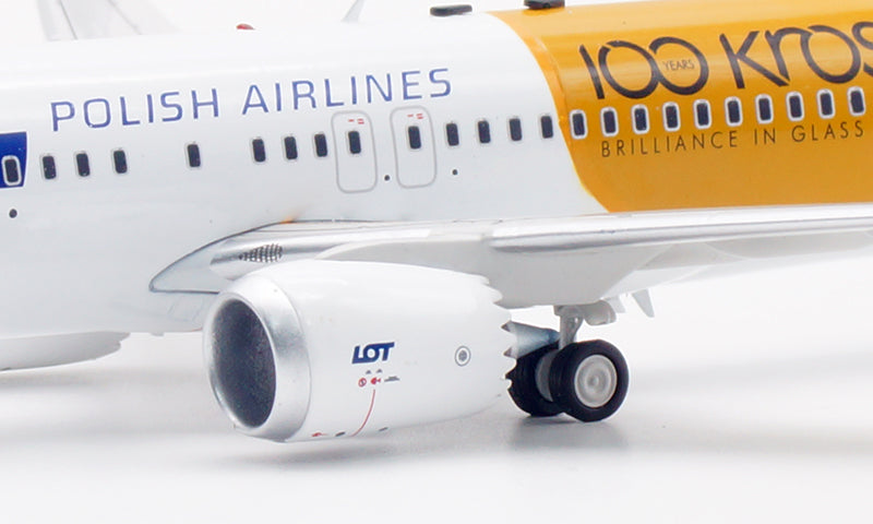 1:200 InFlight200 LOT B737-8MAX SP-LVK Aircraft Model With Stand