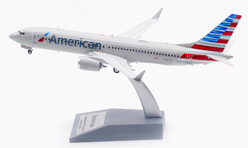 1:200 InFlight200 American Airlines B737-8MAX N341TR Aircraft Model With Stand